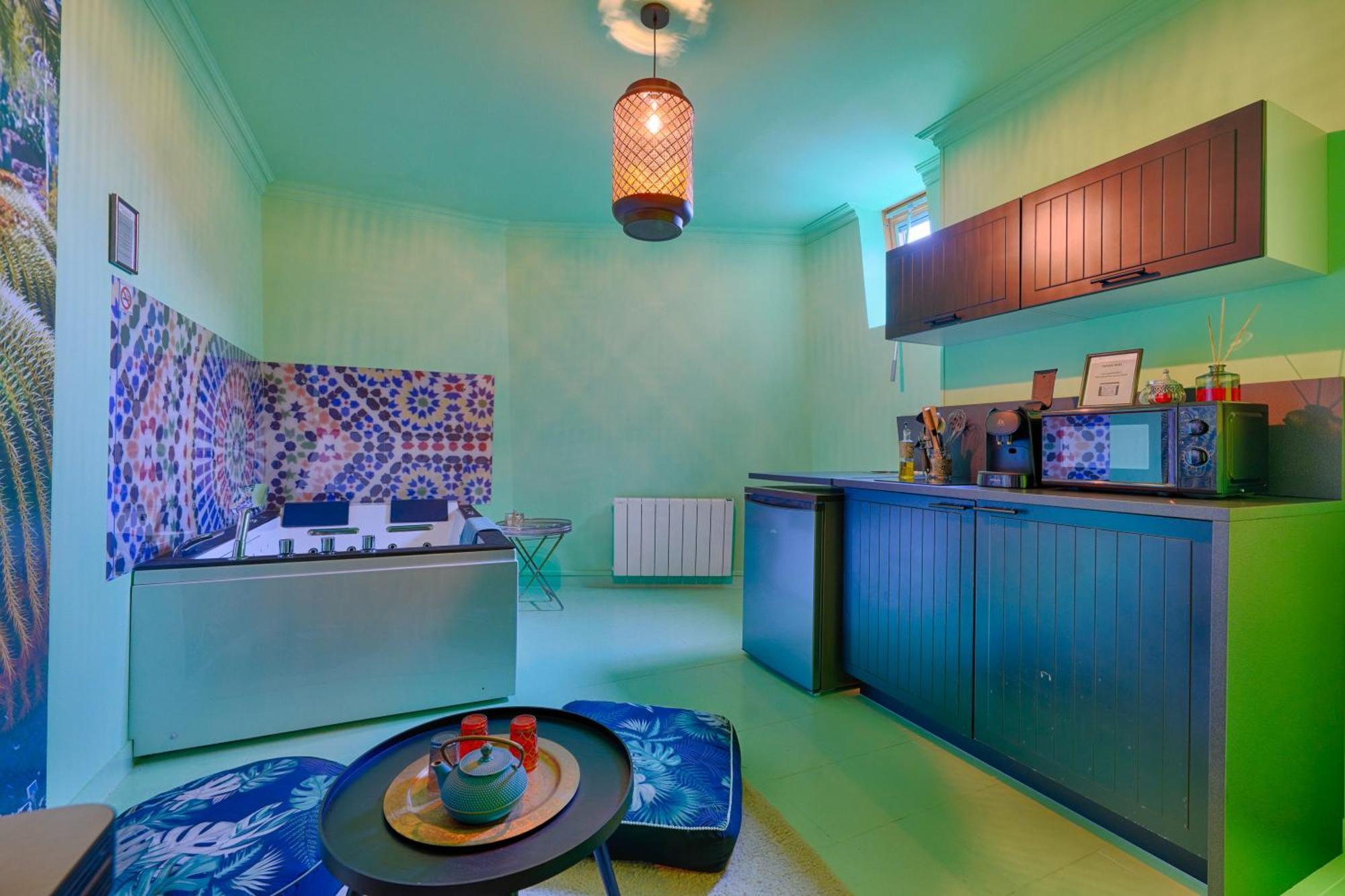 ヴィニュー・シュル・セーヌLuxury Magic Cactus Garden, Paris 0Rly Avec Jacuzziアパートメント エクステリア 写真